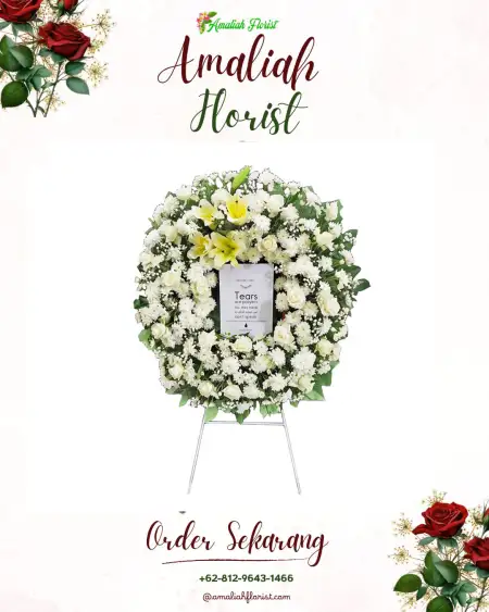 Krans Bunga Duka Bayemtaman